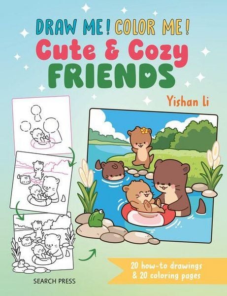 Produktbild: Draw me! Color me!: Cute & Cozy Friends