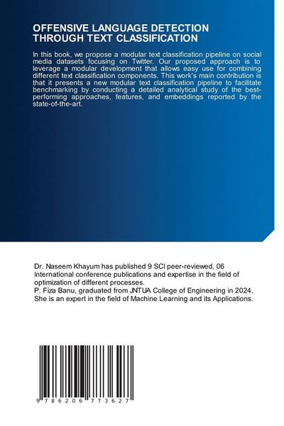 Produktbild: OFFENSIVE LANGUAGE DETECTION THROUGH TEXT CLASSIFICATION