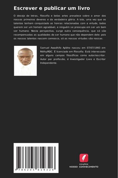 Produktbild: Escrever e publicar um livro