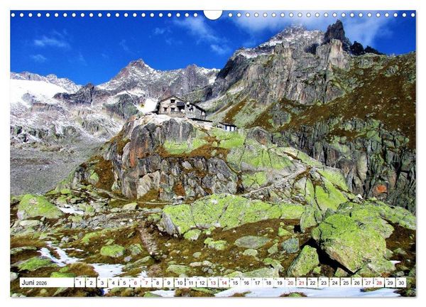 Produktbild: Majest&auml;tische Alpen (Wandkalender 2026 DIN A3 quer), CALVENDO Monatskalender