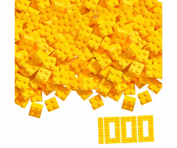 Produktbild: Blox 1000 gelbe 4er Steine lose