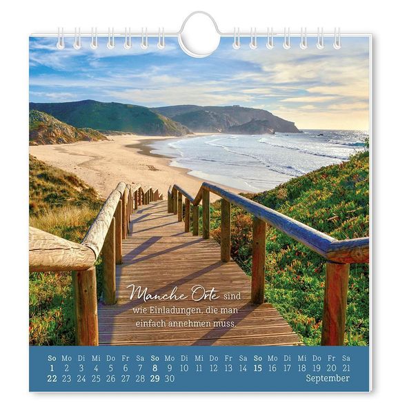 Postkartenkalender 2024 Strandgut