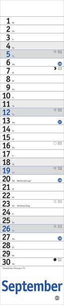 Produktbild: Langplaner mini, blau 2027
