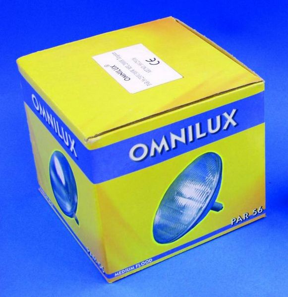 Produktbild: Omnilux WFL Halogen Lichteffekt Leuchtmittel 230V GX16d 300W Wei&szlig; dimmbar