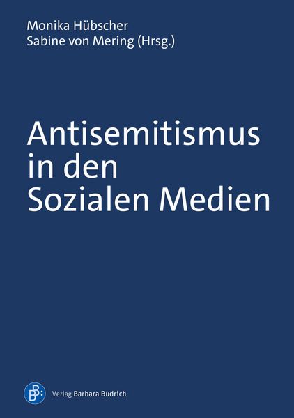 Produktbild: Antisemitismus in den Sozialen Medien