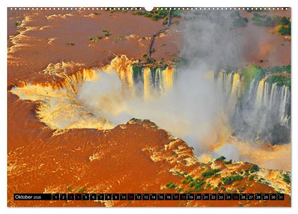 Produktbild: Brasilien - das gr&ouml;&szlig;te Land S&uuml;damerikas (hochwertiger Premium Wandkalender 2026 DIN A2 quer), Kunstdruck in Hochglanz