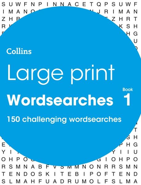 Produktbild: Collins: Large Print Wordsearches book 1
