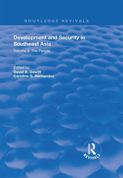 Produktbild: Development and Security in Southeast Asia