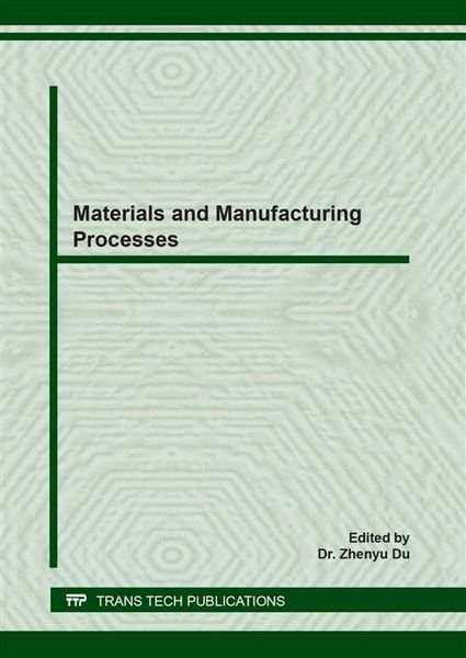 Produktbild: Materials and Manufacturing Processes