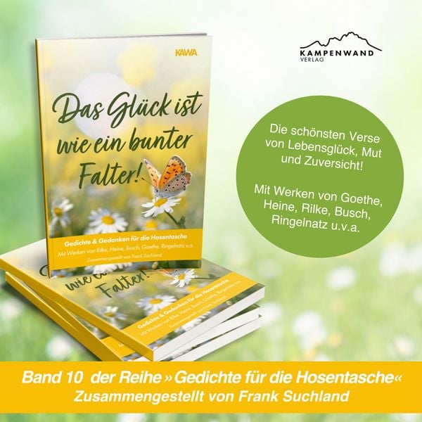 Produktbild: Das Gl&uuml;ck ist wie ein bunter Falter!