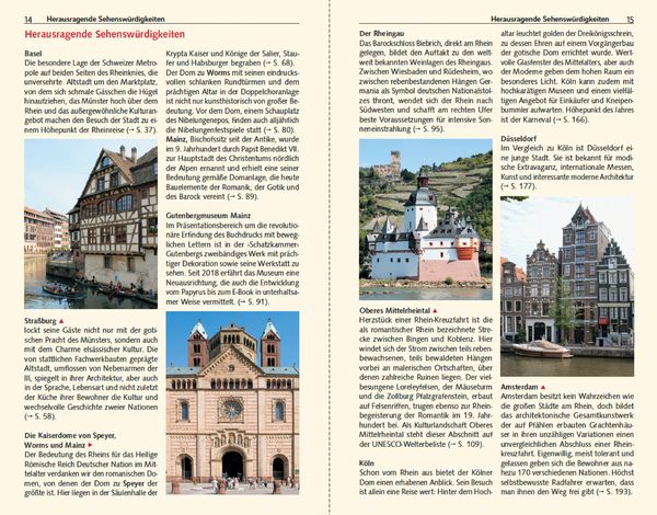 TRESCHER Reiseführer Flusskreuzfahrten Rhein
