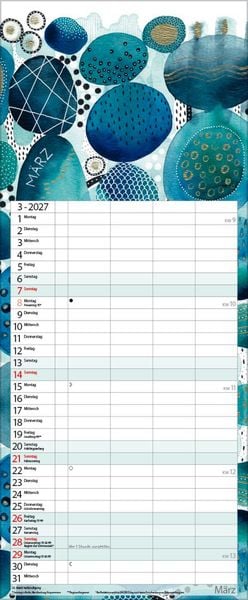 Produktbild: Aquarellplaner 2027