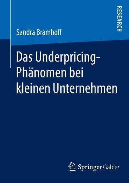 Produktbild: Das Underpricing-Ph&auml;nomen bei kleinen Unternehmen