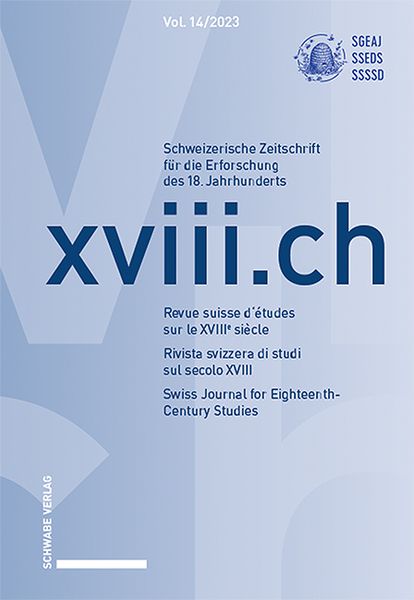 Produktbild: Xviii.ch, Vol. 14/2023