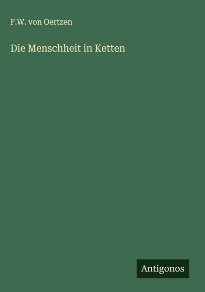 Produktbild: Die Menschheit in Ketten