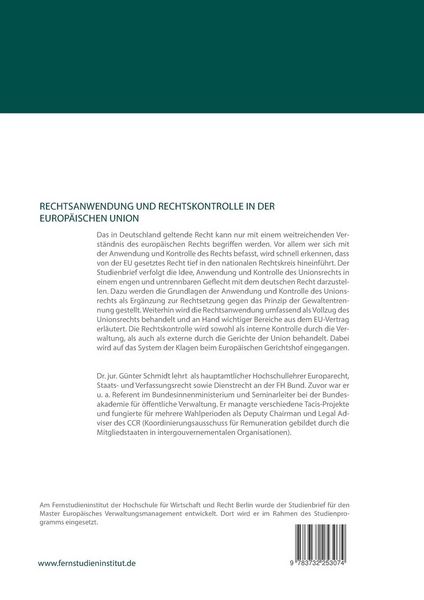 Produktbild: Rechtsanwendung und Rechtskontrolle in der Europ&auml;ischen Union