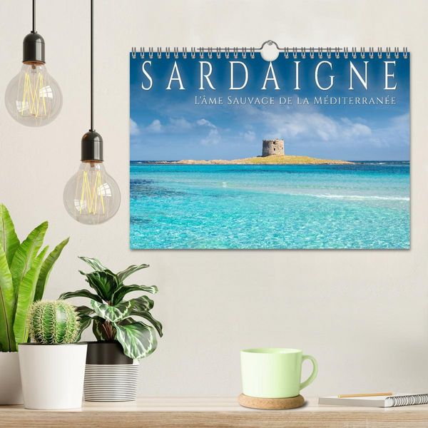 Produktbild: Sardaigne - L'&acirc;me sauvage de la M&eacute;diterran&eacute;e (Calendrier mural 2026 DIN A4 vertical), CALVENDO calendrier mensuel