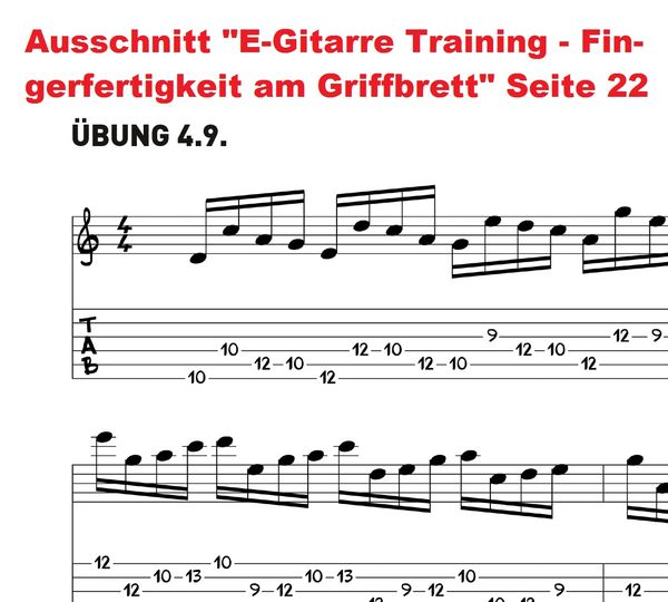 Produktbild: E-Gitarre Training