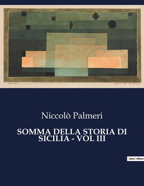 Produktbild: Somma Della Storia Di Sicilia - Vol Iii