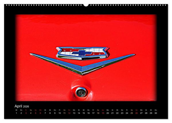 Produktbild: Chevrolet eine amerikanische Legende (Wandkalender 2026 DIN A2 quer), CALVENDO Monatskalender