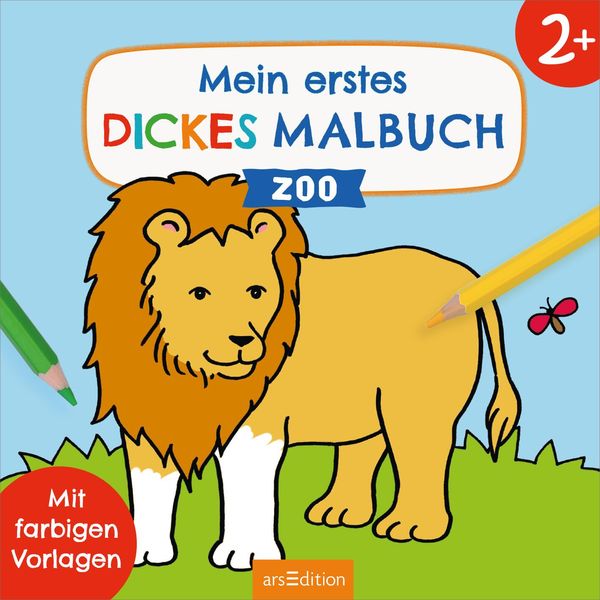 Produktbild: Mein erstes dickes Malbuch ab 2 &ndash; Zoo