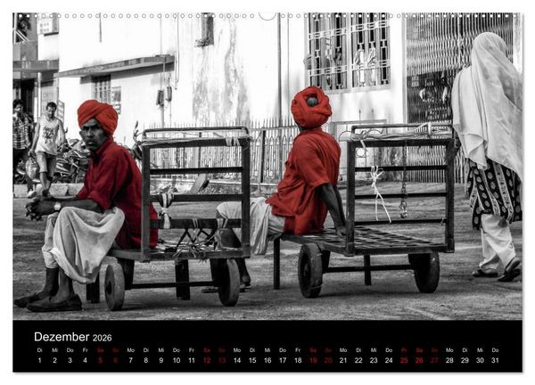 Produktbild: Indien Colorkey (hochwertiger Premium Wandkalender 2026 DIN A2 quer), Kunstdruck in Hochglanz