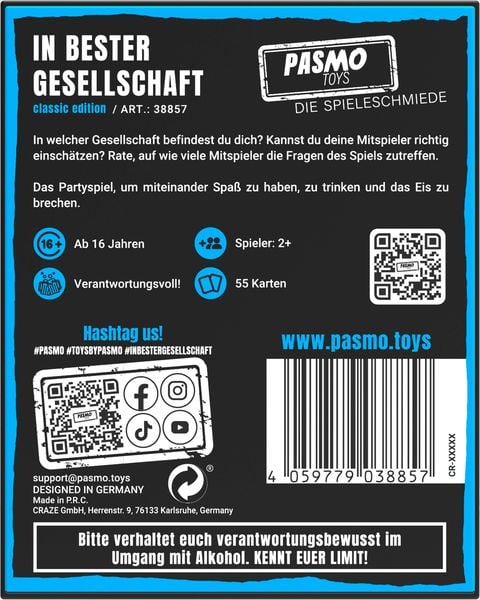 Produktbild: PASMO In bester Gesellschaft - Classic edition