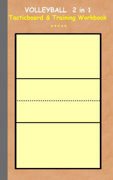 Produktbild: Volleyball 2 in 1 Tacticboard and Training Workbook