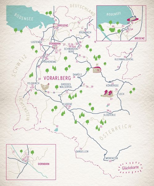 Produktbild: Glücksorte in Vorarlberg