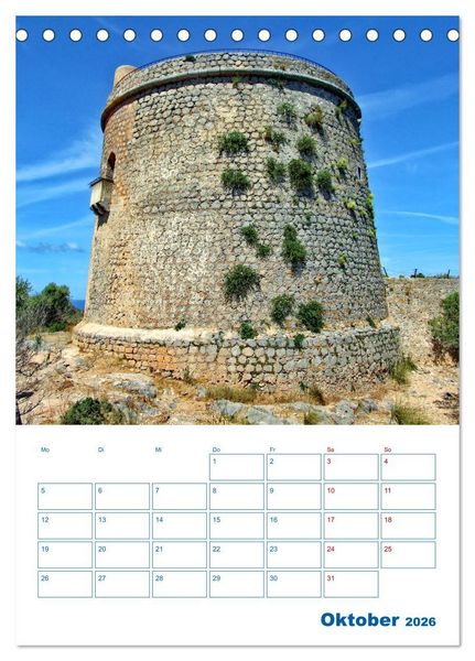 Produktbild: S&oacute;ller auf Mallorca &ndash; Terminplaner (Tischkalender 2026 DIN A5 hoch), CALVENDO Monatskalender