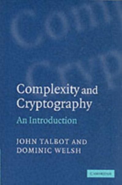 Produktbild: Complexity and Cryptography