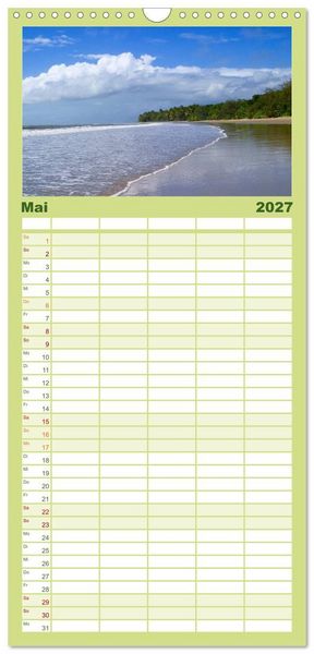 Produktbild: Familienplaner 2027 - Australien mit 5 Spalten (Wandkalender, 21 x 45 cm) CALVENDO