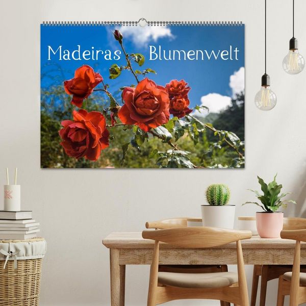 Produktbild: Madeiras Blumenwelt (Wandkalender 2027 DIN A2 quer), CALVENDO Monatskalender