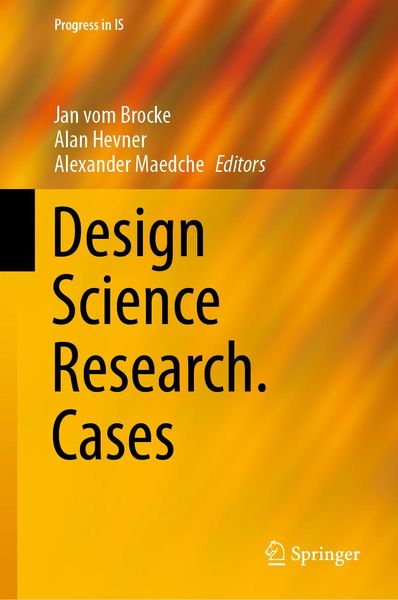 Produktbild: Design Science Research. Cases