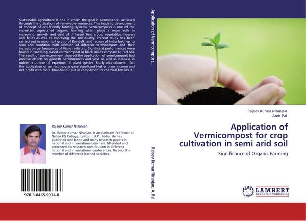 Produktbild: Application of Vermicompost for crop cultivation in semi arid soil