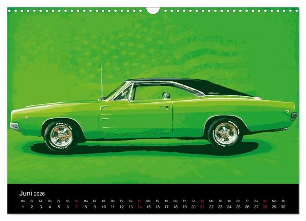 Produktbild: DIE GLORREICHEN ZW&Ouml;LF (Wandkalender 2026 DIN A3 quer), CALVENDO Monatskalender