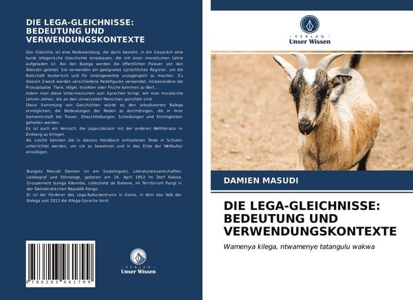 Die Lega-Gleichnisse: Bedeutung und Verwendungskontexte, Taschenbuch von Damien Masudi, Verlag Unser Wissen, 9786203961799