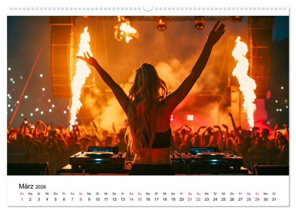 Produktbild: Festival Time (Wandkalender 2026 DIN A2 quer), CALVENDO Monatskalender