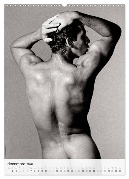 Produktbild: contrastes hommes (Calendrier mural 2026 DIN A2 horizontal), CALVENDO calendrier mensuel