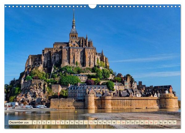 Produktbild: Europ&auml;ische Kl&ouml;ster - unverg&auml;ngliche Sch&ouml;nheiten (Wandkalender 2026 DIN A3 quer), CALVENDO Monatskalender