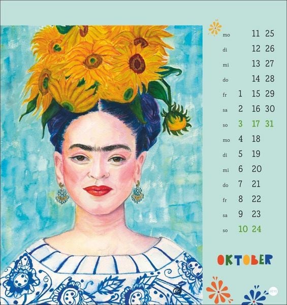 Produktbild: Frida Postkartenkalender 2027
