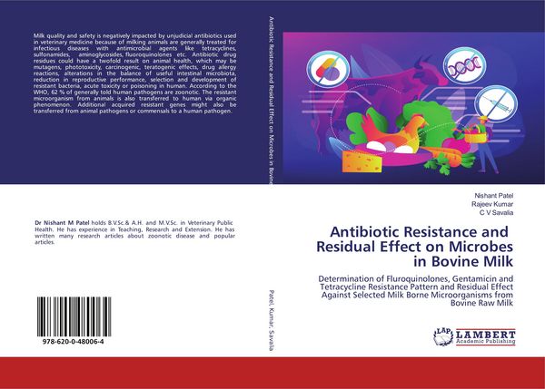Produktbild: Antibiotic Resistance and Residual Effect on Microbes in Bovine Milk