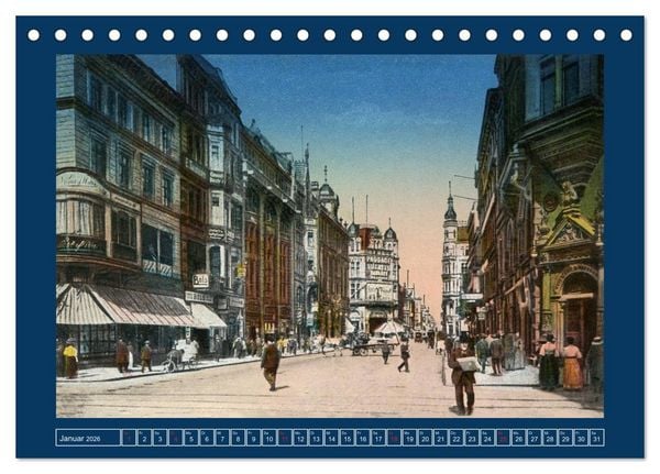 Produktbild: Historisches Berlin von 1888 bis 1918 (Tischkalender 2026 DIN A5 quer), CALVENDO Monatskalender