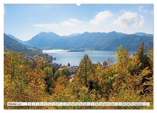 Produktbild: Schliersee-Idylle (Wandkalender 2027 DIN A2 quer), CALVENDO Monatskalender