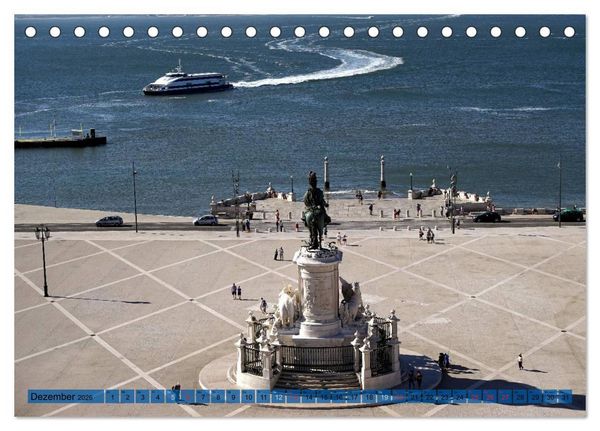 Produktbild: BlickPunkt Lissabon (Tischkalender 2026 DIN A5 quer), CALVENDO Monatskalender