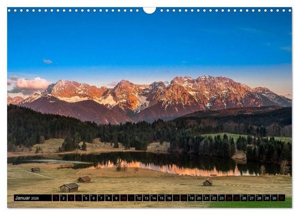 Produktbild: Traumhafte Alpen (Wandkalender 2026 DIN A3 quer), CALVENDO Monatskalender