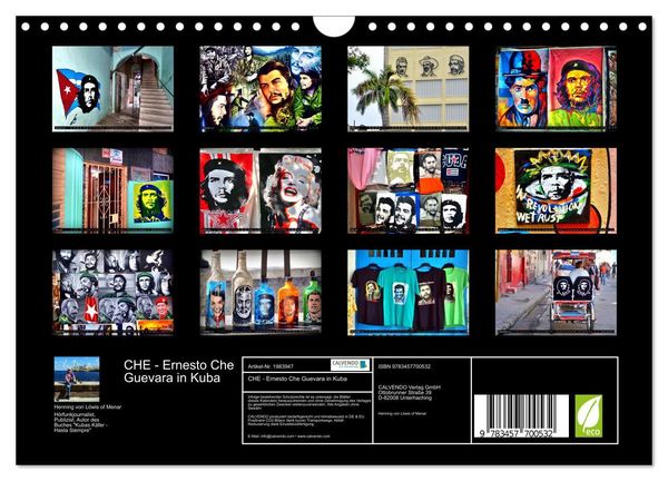 Produktbild: CHE - Ernesto Che Guevara in Kuba (Wandkalender 2026 DIN A4 quer), CALVENDO Monatskalender