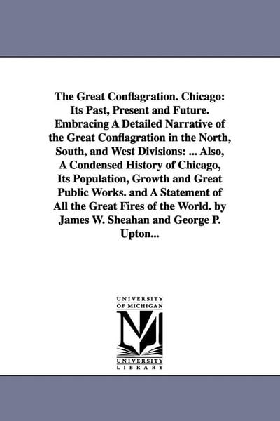 Produktbild: The Great Conflagration. Chicago