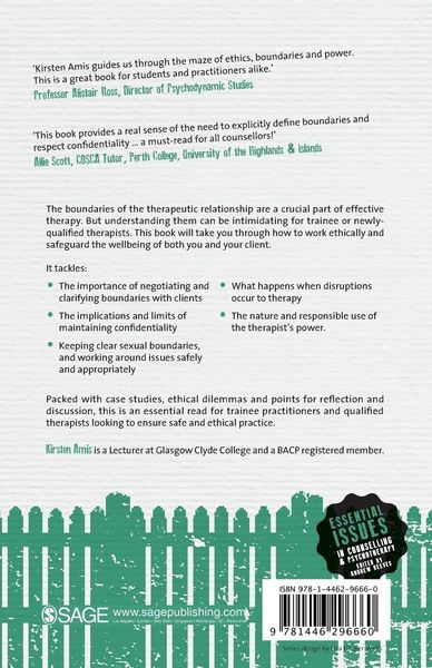 Produktbild: Boundaries, Power and Ethical Responsibility in Counselling and Psychotherapy