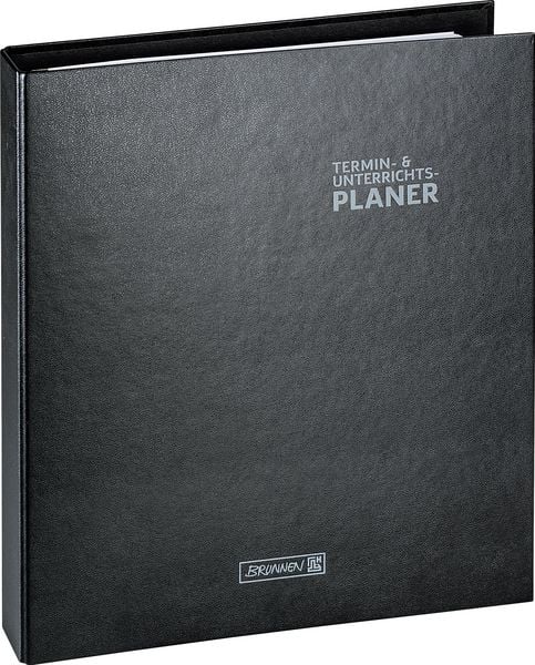 Produktbild: Ringbuch-Kalender mit Einlage 2026/2027 | A4+, Kunststoff, schwarz